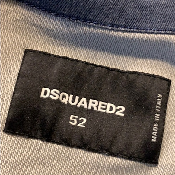 Distressed Dsquared jean jacket - Picture 2 of 7